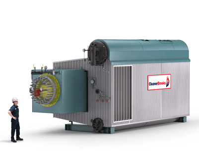 D Style Elevated Drum Steam Boiler - Image 2